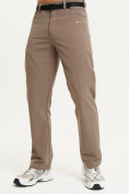 Купить Спортивные брюки Valianly мужские коричневого цвета 93434K