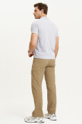 Купить Спортивные брюки Valianly мужские бежевого цвета 93435B, фото 4