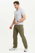 Купить Спортивные брюки Valianly мужские хаки цвета 93435Kh, фото 12