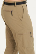 Купить Спортивные брюки Valianly мужские бежевого цвета 93435B, фото 5