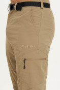 Купить Спортивные брюки Valianly мужские бежевого цвета 93435B, фото 7