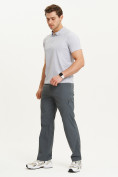 Купить Спортивные брюки Valianly мужские темно-синего цвета 93435TS, фото 10