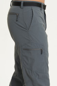 Купить Спортивные брюки Valianly мужские темно-синего цвета 93435TS, фото 6