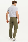 Купить Спортивные брюки Valianly мужские хаки цвета 93435Kh, фото 14