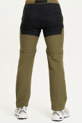 Купить Спортивные брюки и шорты Valianly мужские цвета хаки 93438Kh, фото 4