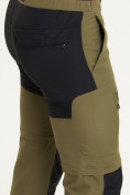 Купить Спортивные брюки и шорты Valianly мужские цвета хаки 93438Kh, фото 5