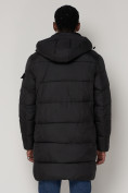 Купить Куртка зимняя мужская классическая черного цвета 93627Ch, фото 11