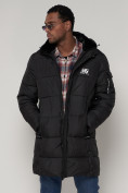 Купить Куртка зимняя мужская классическая черного цвета 93627Ch, фото 14