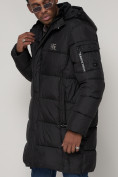 Купить Куртка зимняя мужская классическая черного цвета 93627Ch, фото 6