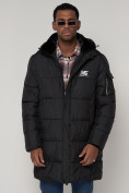 Купить Куртка зимняя мужская классическая черного цвета 93627Ch, фото 8