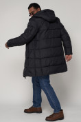 Купить Куртка зимняя мужская классическая темно-синего цвета 93627TS, фото 7