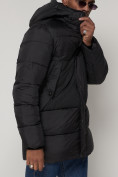 Купить Куртка зимняя мужская классическая черного цвета 93629Ch, фото 9