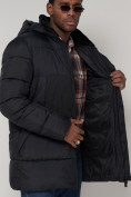 Купить Куртка зимняя мужская классическая темно-синего цвета 93629TS, фото 11