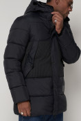 Купить Куртка зимняя мужская классическая темно-синего цвета 93629TS, фото 8
