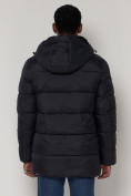 Купить Куртка зимняя мужская классическая темно-синего цвета 93629TS, фото 9