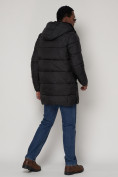 Купить Куртка зимняя мужская классическая черного цвета 93687Ch, фото 4