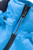 Купить Горнолыжный костюм зимний для мальчика голубого цвета 9431Gl, фото 19