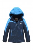 Купить Горнолыжный костюм зимний для мальчика голубого цвета 9431Gl, фото 6