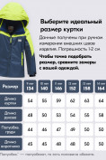 Купить Горнолыжный костюм зимний для мальчика темно-синего цвета 9431TS, фото 6