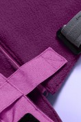 Купить Горнолыжный костюм зимний для девочки розового цвета 9432R, фото 11