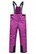 Купить Горнолыжный костюм зимний для девочки розового цвета 9432R, фото 8