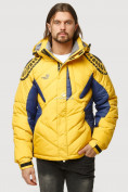 Купить Куртка зимняя мужская желтого цвета 9441J, фото 2