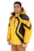 Купить Куртка зимняя мужская желтого цвета 9455J, фото 3