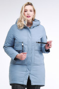 Купить Куртка зимняя женская молодежная серого цвета 95-906_2Sr, фото 4