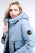 Купить Куртка зимняя женская молодежная серого цвета 95-906_2Sr, фото 8