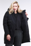 Купить Куртка зимняя женская молодежная черного цвета 95-906_701Ch, фото 7