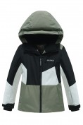 Купить Горнолыжный костюм зимний для мальчика цвета хаки 9517Kh, фото 10