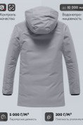 Купить Парка зимняя мужская с капюшоном серого цвета 9533-1Sr, фото 4