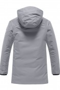 Купить Парка зимняя мужская с капюшоном серого цвета 9533-1Sr, фото 11