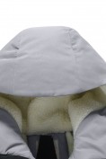 Купить Парка зимняя мужская с капюшоном серого цвета 9533-1Sr, фото 12