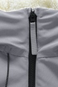 Купить Парка зимняя мужская с капюшоном серого цвета 9533-1Sr, фото 14