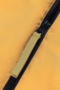 Купить Парка зимняя подростковая для мальчика с капюшоном желтого цвета 9533J, фото 13