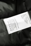 Купить Парка зимняя подростковая для мальчика с капюшоном цвета хаки 9533Kh, фото 19