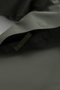 Купить Парка зимняя подростковая для мальчика с капюшоном цвета хаки 9533Kh, фото 15
