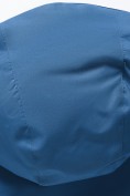 Купить Парка зимняя подростковая для мальчика с капюшоном синего цвета 9533S, фото 12