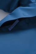 Купить Парка зимняя подростковая для мальчика с капюшоном синего цвета 9533S, фото 15