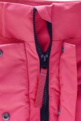 Купить Парка зимняя подростковая для девочки с капюшоном розового цвета 9538R, фото 14
