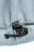 Купить Ветровка спортивная женская с капюшоном softshell бирюзового цвета 9566Br, фото 29