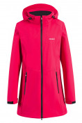 Купить Парка спортивная женская с капюшоном softshell красного цвета 9568Kr, фото 22
