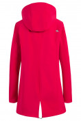 Купить Парка спортивная женская с капюшоном softshell красного цвета 9568Kr, фото 23