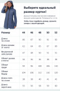 Купить Парка спортивная женская с капюшоном softshell синего цвета 9568S, фото 3