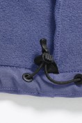 Купить Ветровка мужская софтшелл виндстоппер с капюшоном спортивная синего цвета 9611_1S, фото 18