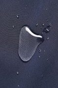 Купить Ветровка мужская софтшелл виндстоппер с капюшоном спортивная темно-синего цвета 9613_1TS, фото 15