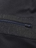 Купить Ветровка мужская софтшелл виндстоппер с капюшоном спортивная черного цвета 9613_2Ch, фото 14