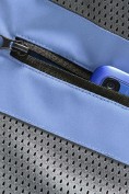 Купить Парка женская софтшелл виндстоппер удлинённая с капюшоном голубого цвета 9614_1Gl, фото 16