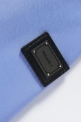 Купить Парка женская софтшелл виндстоппер удлинённая с капюшоном голубого цвета 9614_1Gl, фото 23
